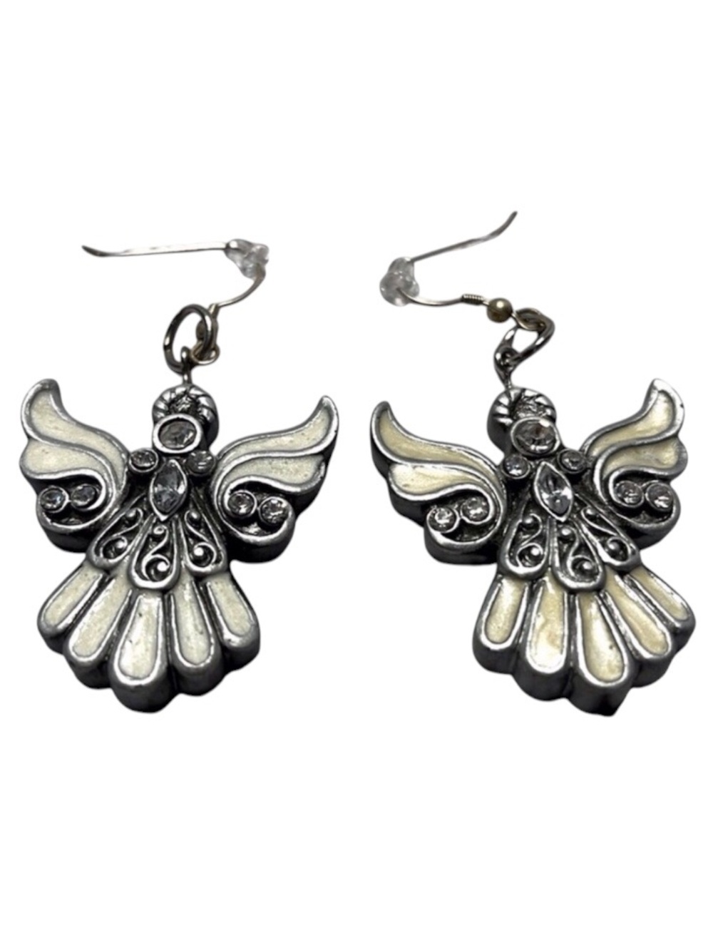 Handmade Angel Wire Earrings. 2.5”